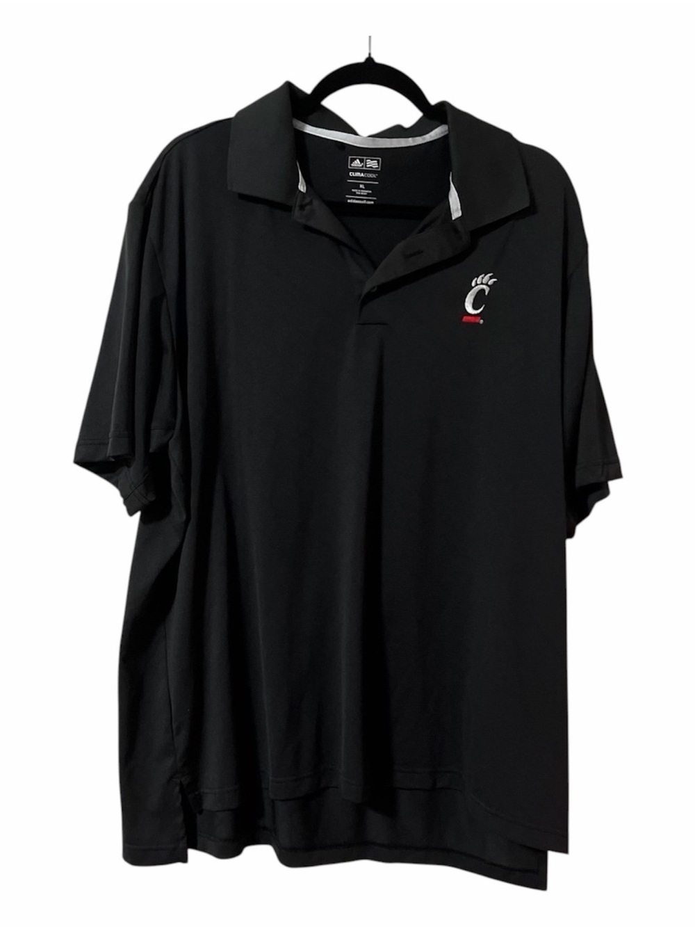 University Cincinnati Bearcats Adidas Polo Lightweight Size XL Football Kelce